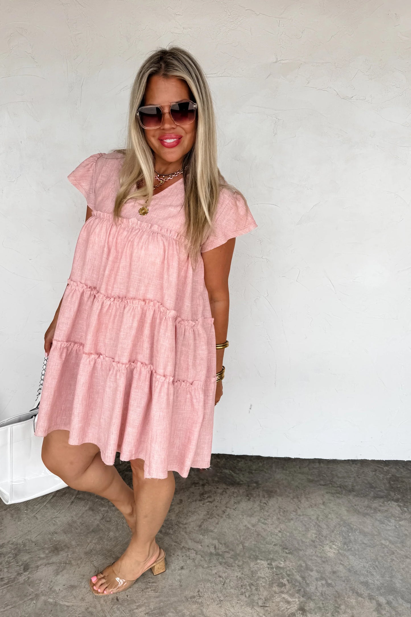 Day Dreamer Ruffle Dress