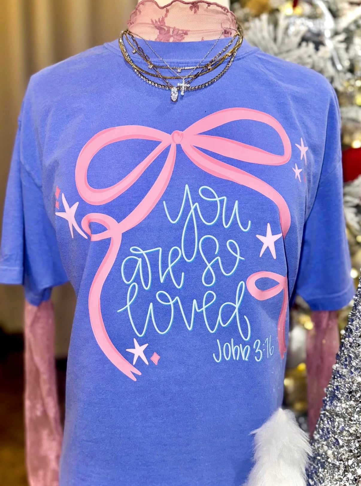 You Are So Loved Graphic Tee Sweatshirt