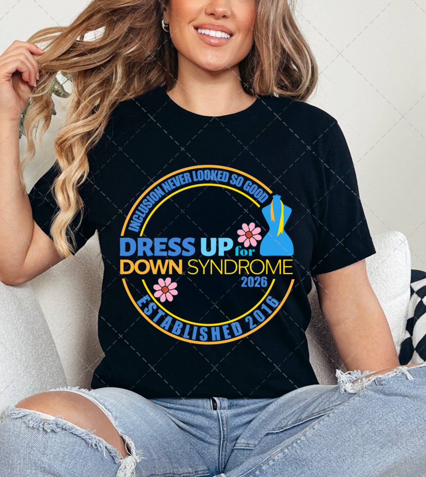 Dress Up For Down Syndrome Shirt Fundraiser