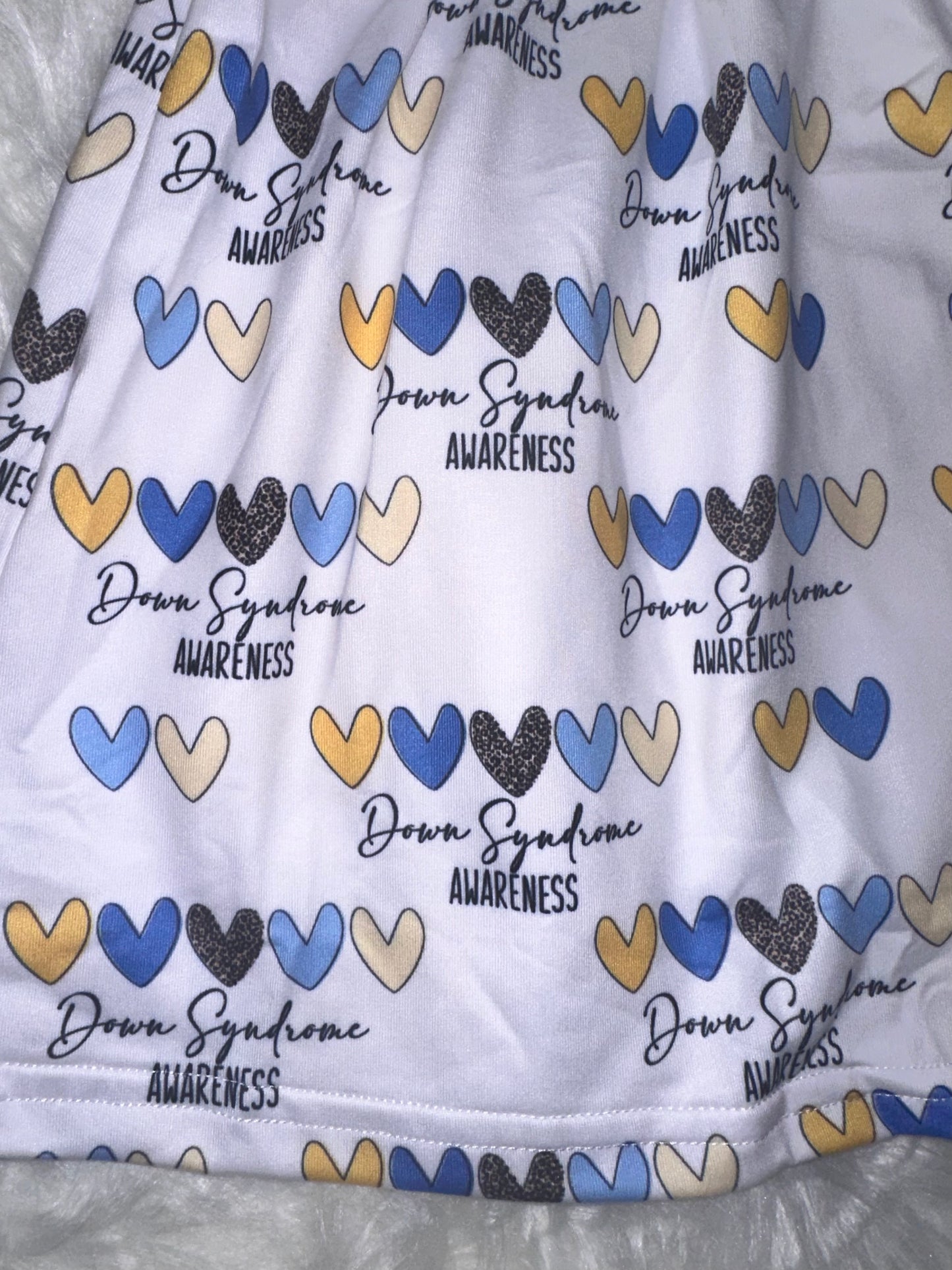 Down Syndrome Awareness Hearts Dress