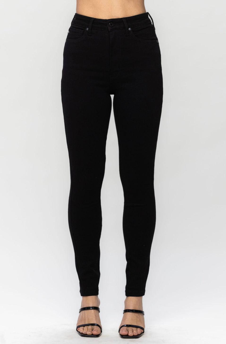 Judy Blue Tummy Control Classic Black Skinny