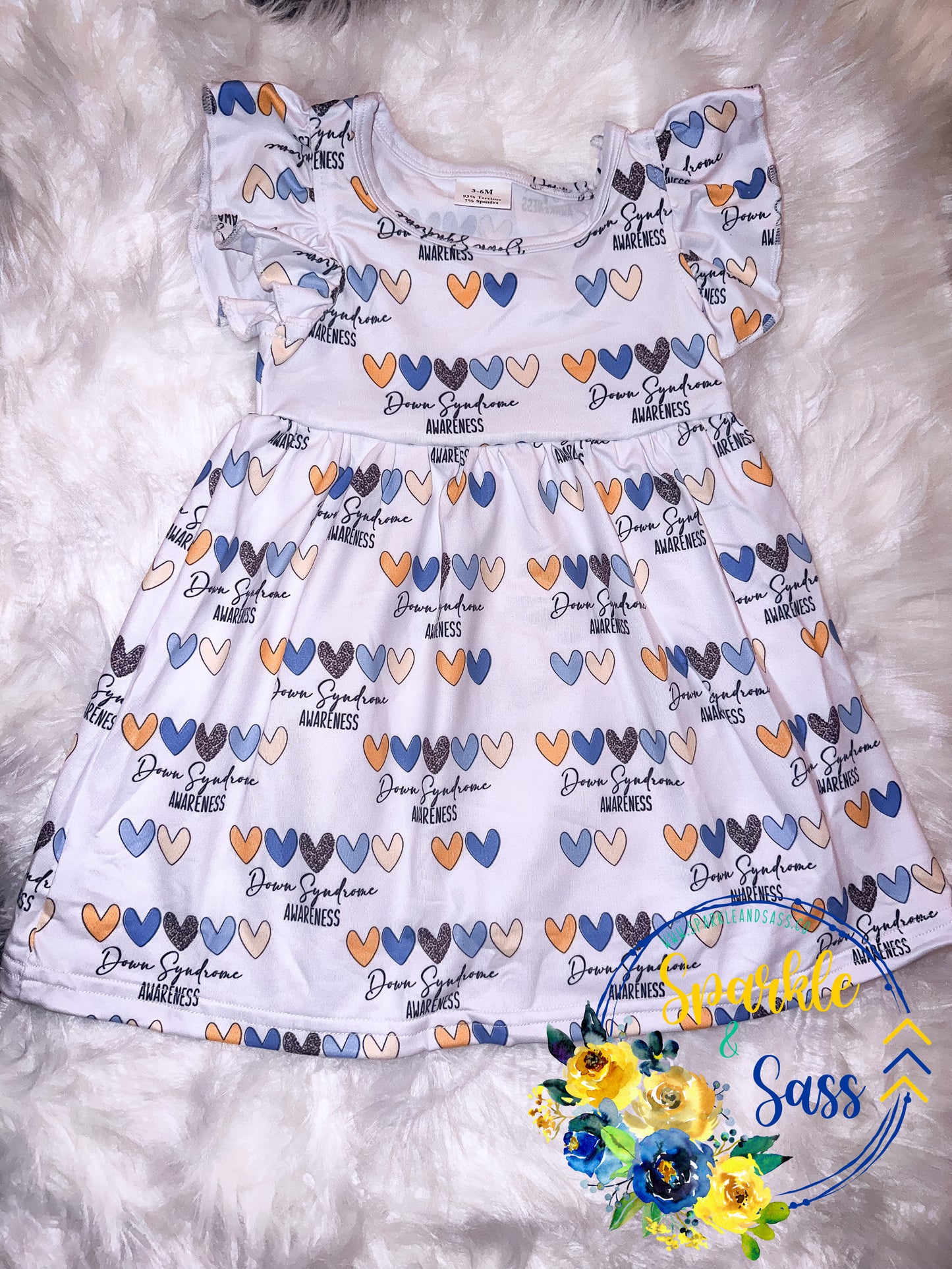 Down Syndrome Awareness Hearts Dress