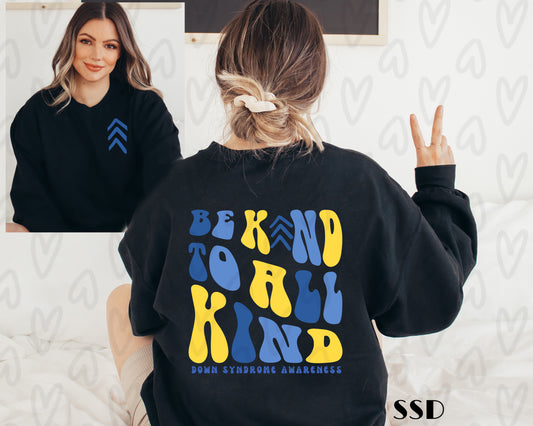 Be Kind To All Kind Graphic Tee Sweatshirt