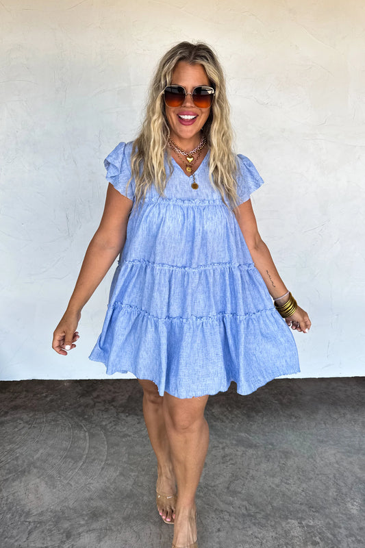 Day Dreamer Ruffle Dress