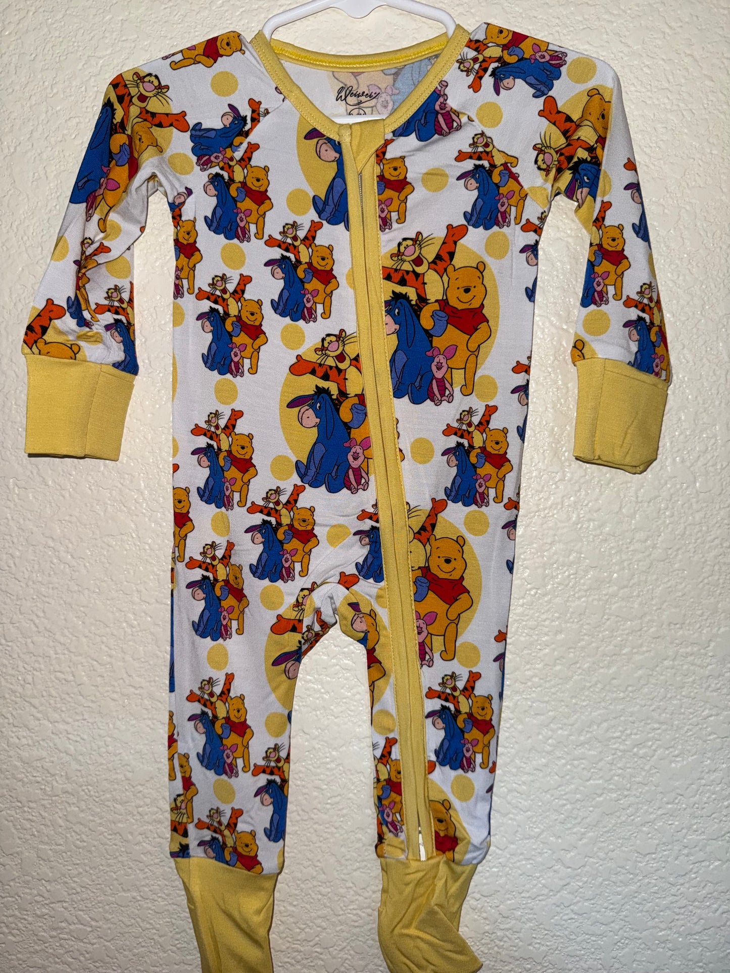 0-3mo Pooh Bamboo Sleeper