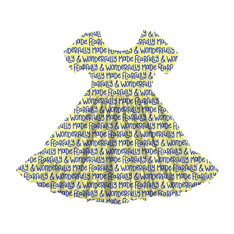 Fearfully & Wonderfully Made Ruffle Montage Dress SHIPS 9.09.26