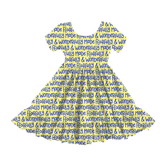 Fearfully & Wonderfully Made Ruffle Montage Dress SHIPS 9.09.26