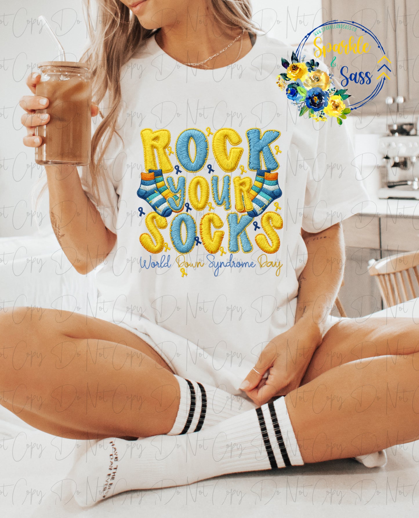 Rock Your Socks Graphic Tee Sweatshirt