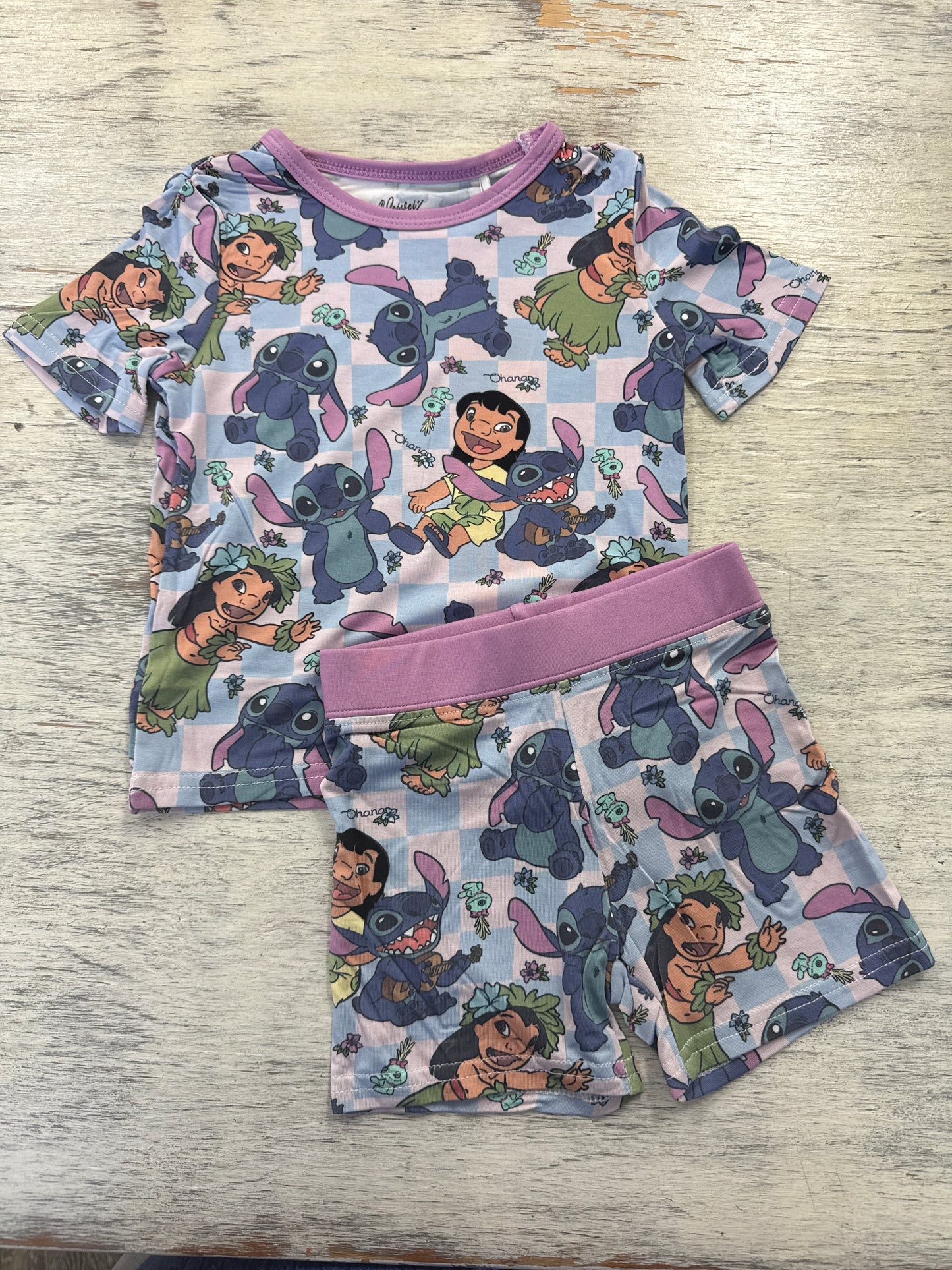 Ohana friends 2 piece bamboo set
