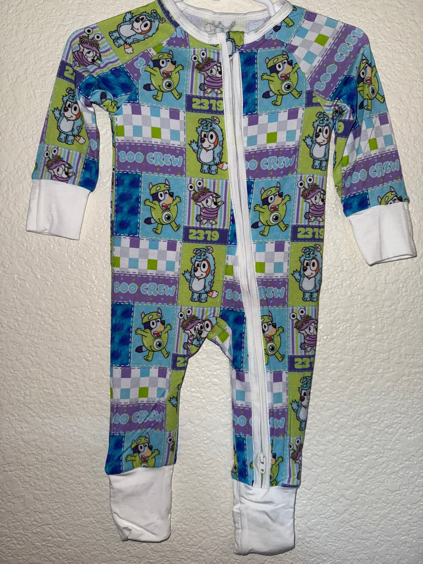 0-3mo Monsters Bamboo Sleeper