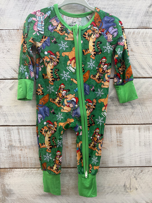 Pooh Christmas One Piece Bamboo Sleeper
