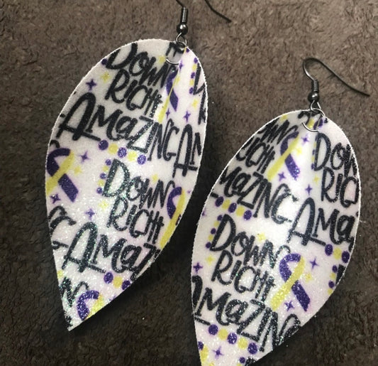 Down Syndrome Earrings