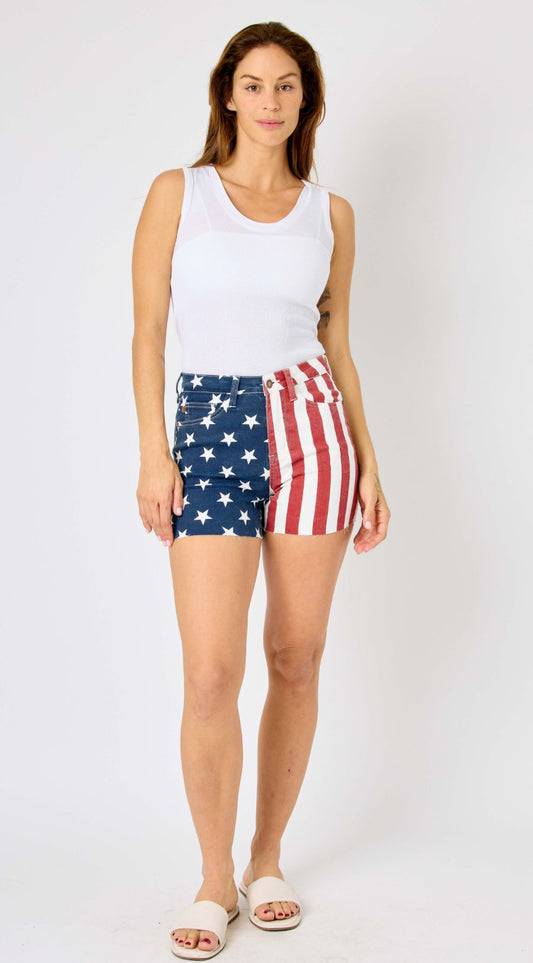 Judy Blue Americana Shorts
