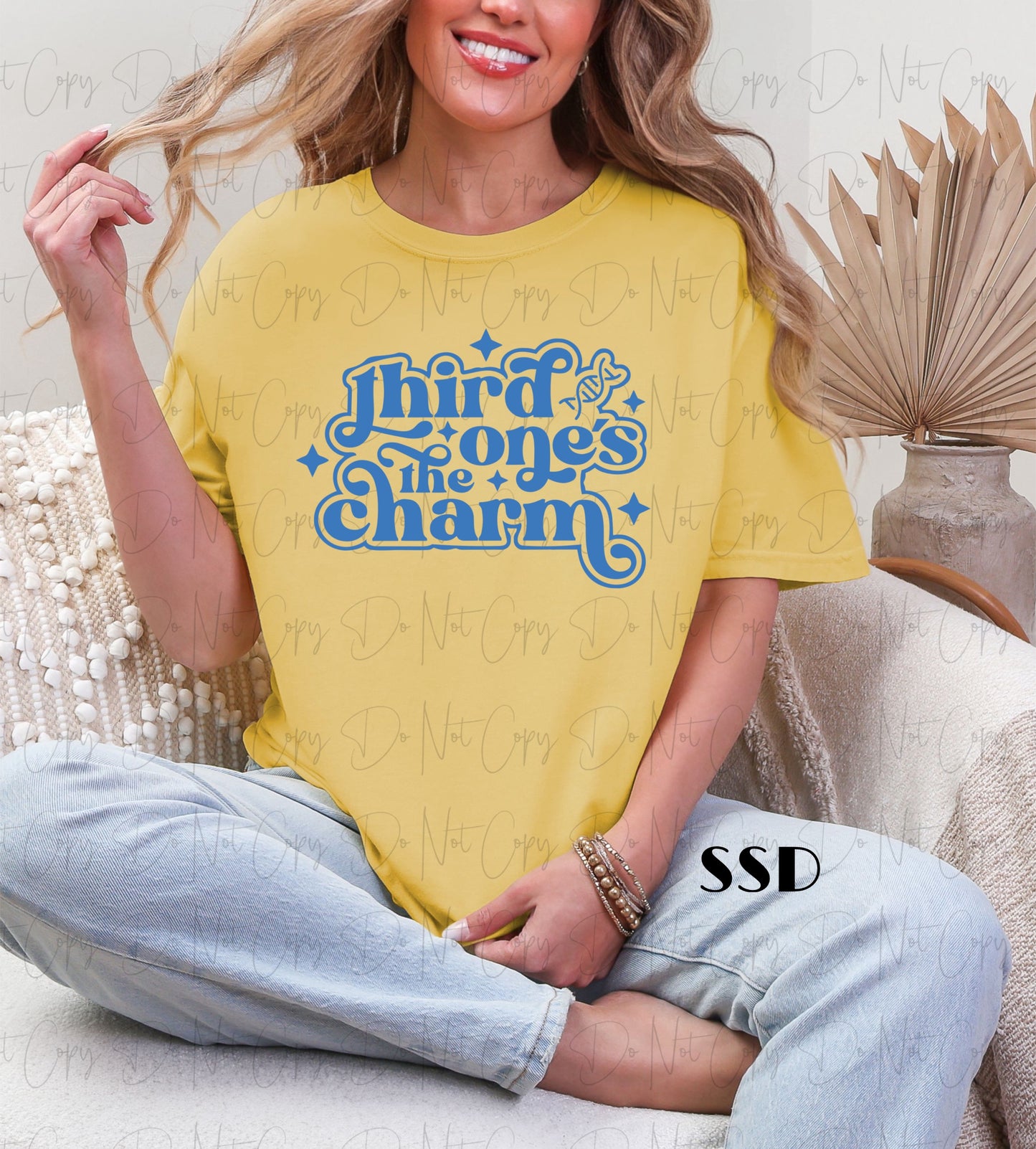 Third Ones The Charm Graphic Tee