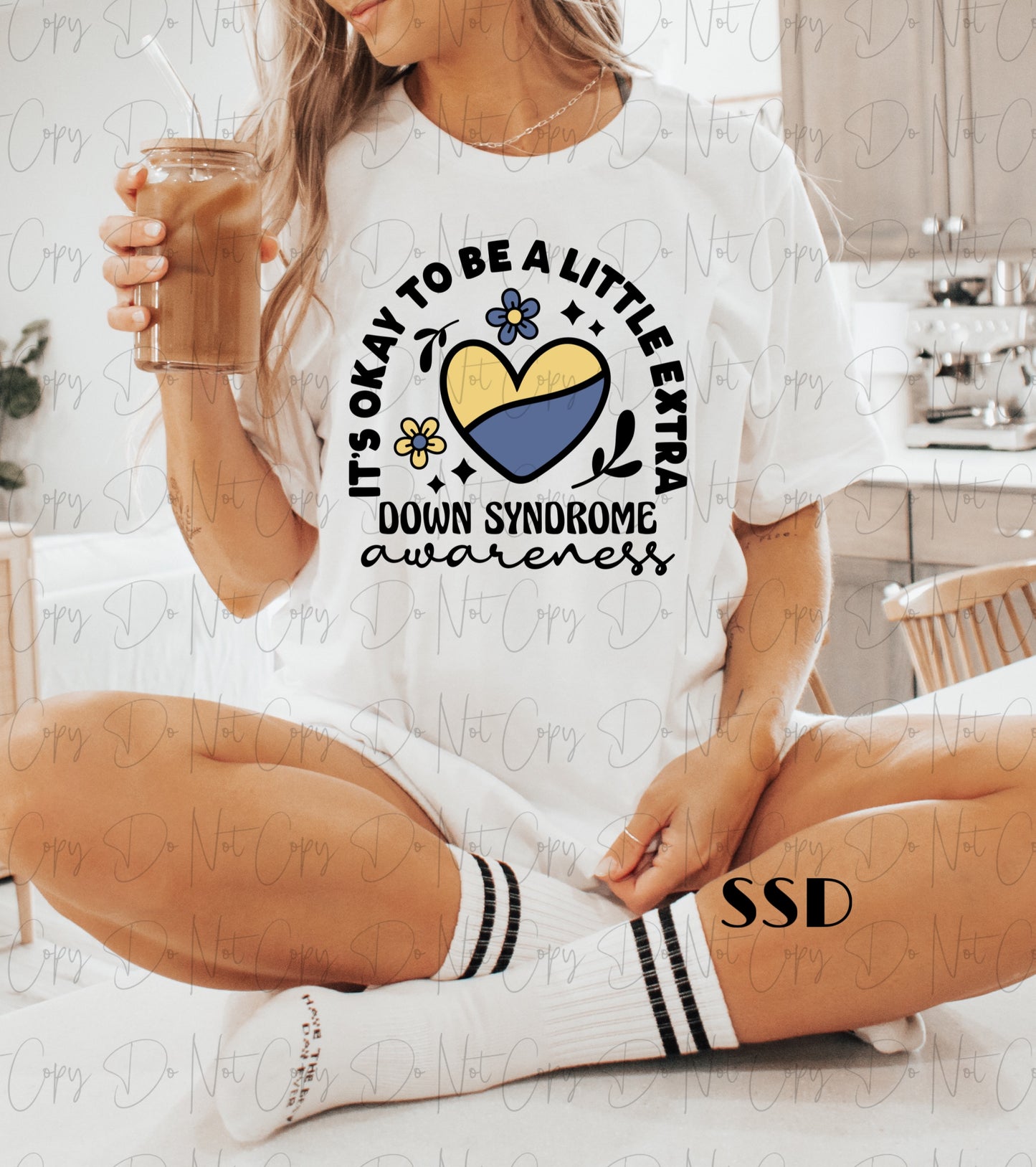 It’s OK To Be  little Extra Graphic Tee Sweatshirt