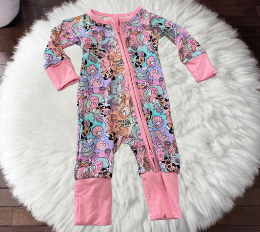 Mermaid Mouse One Piece Bamboo Sleeper