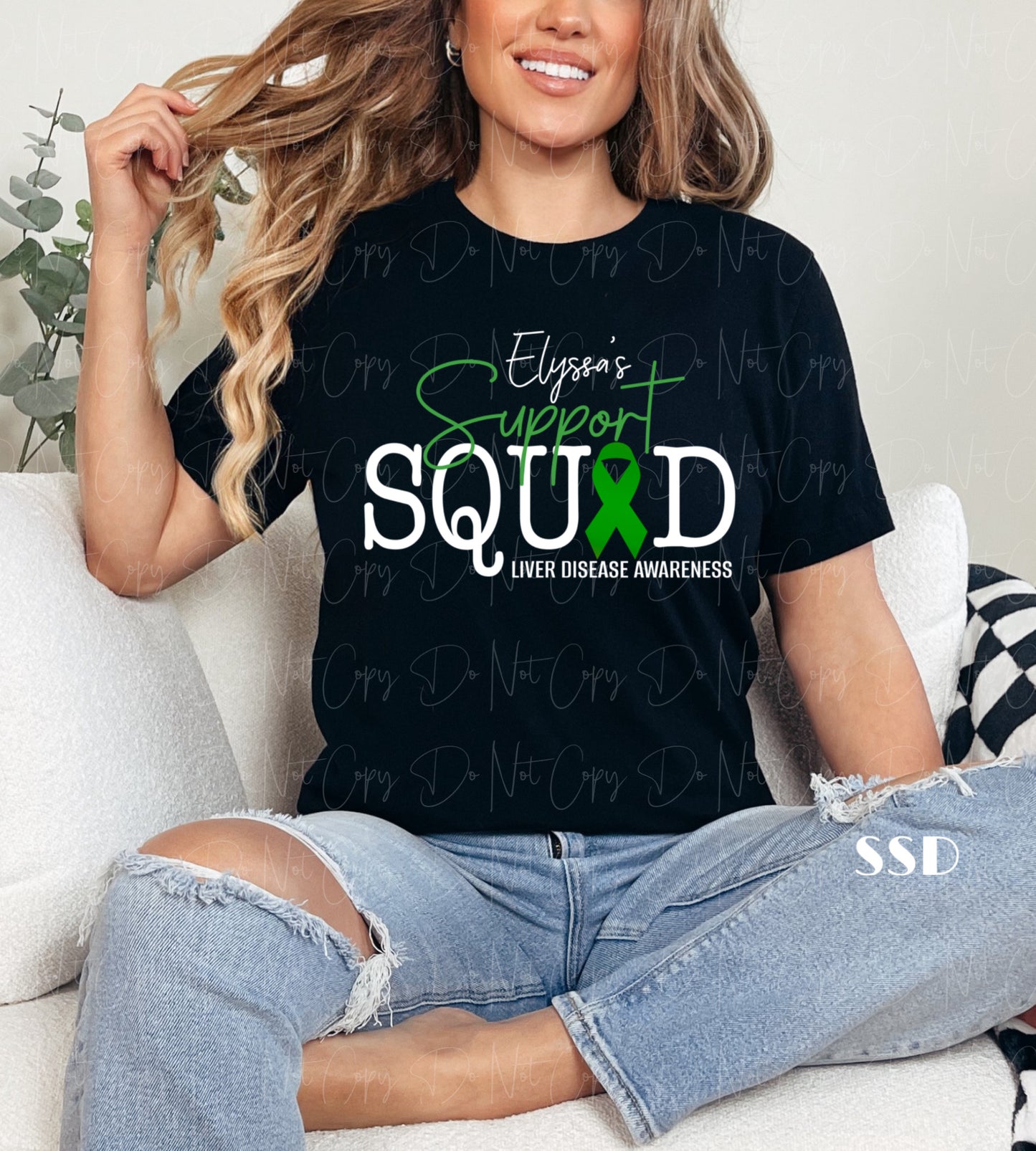 Fundraiser for Elyssa’s Squad - Liver Disease Tee