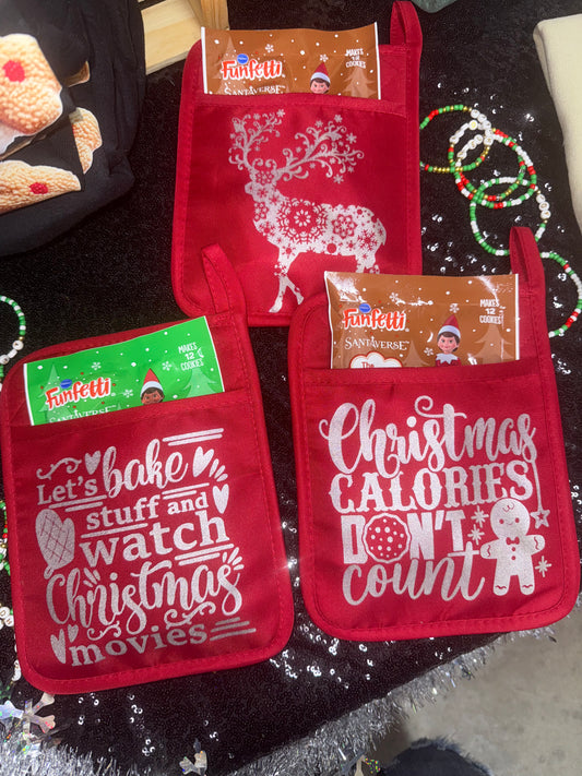 Christmas Pot Holder Gift Set