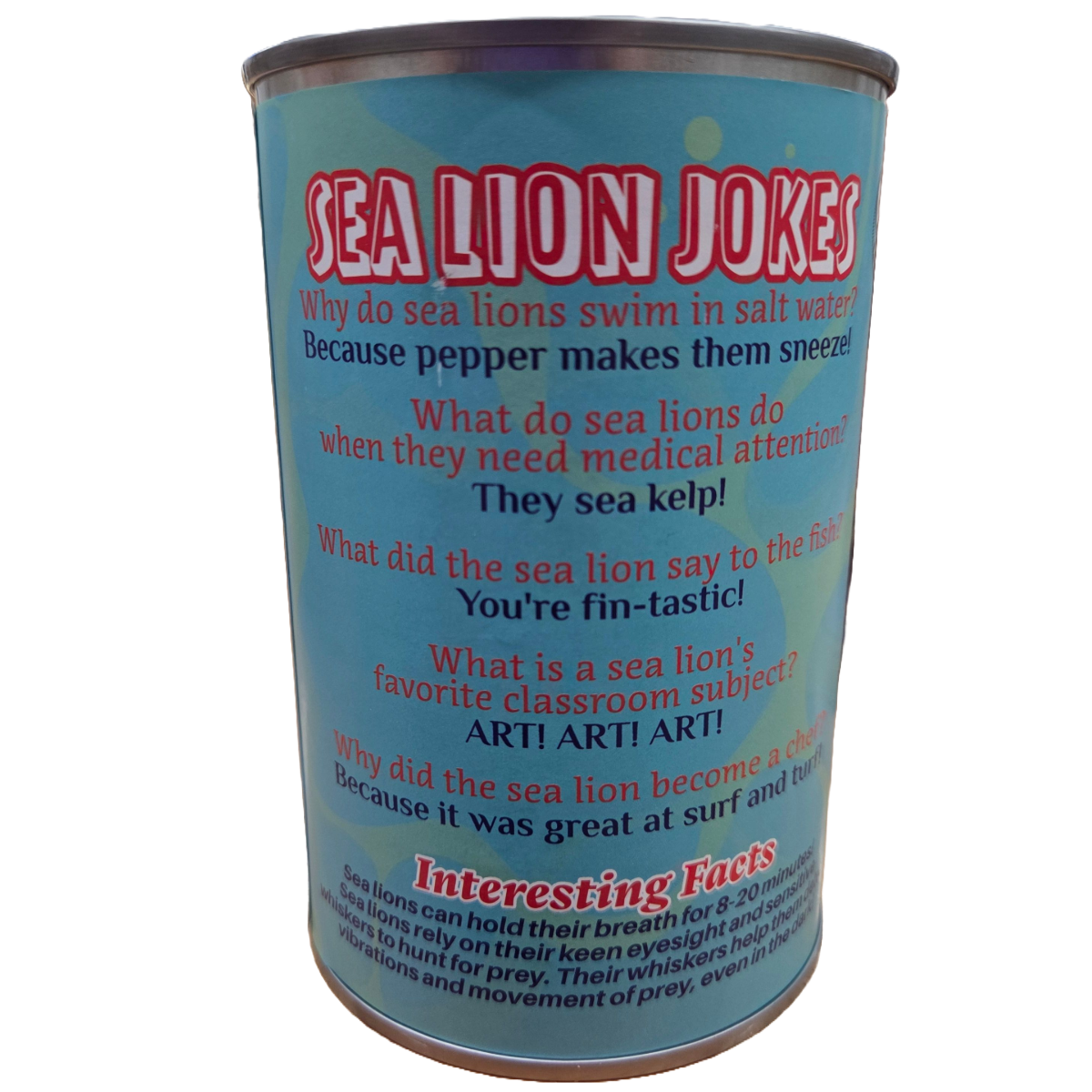 Splash the Canned Sea Lion
